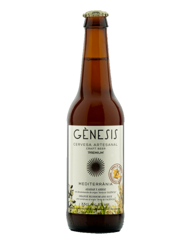 Cerveza Artesanal Gènesis Mediterrànea 24x33