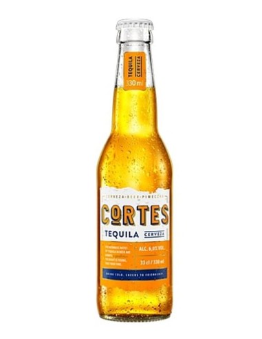 Cerveza Cortes Tequilla 12x33
